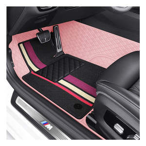 Juego Completo de 3 Piezas de Alfombrillas de Cuero Antideslizantes 3D 5D para Automóvil Deportivo, 15 mm de Grosor, para Todas las Estaciones, para ECOSPORT Santa Fe X5 GLC A4, <span class=keywords><strong>2022</strong></span> - Product Image 5