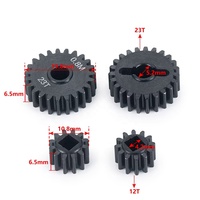 Engrenage d'essieu différentiel en alliage d'aluminium 14 + 21T/12 + 23T Métal 1/10 Axial CAPRA 1.9 UNLIMITED 4WD TRAIL BUGGY AXI03000 AXI03004