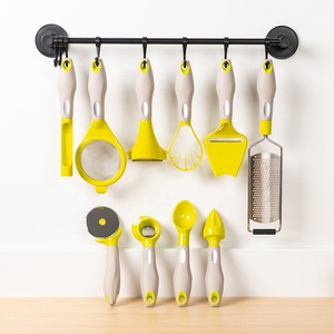 Biểu Tượng Tùy Chỉnh 10 Pcs Phụ Kiện Nhà Bếp Thép Không Gỉ ABS Xử Lý Tiện Ích Nhà Bếp Peeler Pho Mát Vắt Đồ Dùng Thiết Lập - Product Image 4