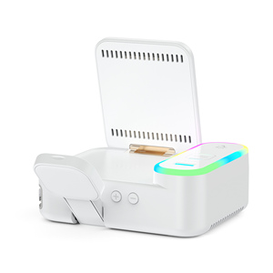Station de <span class=keywords><strong>charge</strong></span> magnétique sans fil pliable à moule privé, alimentation d'usine, sortie 15W/65W, port Type-C, câble rétractable intégré, PD - Product Image 5