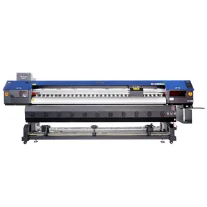 Automatic Eco Solvent Inkjet Plotter Printer 3.2m Wide Format with Four I3200-E1 Heads New Condition for Paper Printing