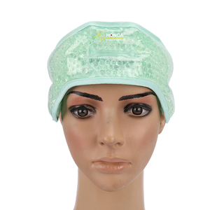 Compresa de Gel Frío OEM Más Vendida, Compresa de Hielo <span class=keywords><strong>para</strong></span> <span class=keywords><strong>la</strong></span> Cabeza con Máscara Facial y Ocular <span class=keywords><strong>para</strong></span> el Dolor de Cabeza, Compresa de Hielo Negra <span class=keywords><strong>para</strong></span> <span class=keywords><strong>la</strong></span> <span class=keywords><strong>Migraña</strong></span> - Product Image 1