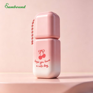 Botella de Brillo Labial Cuadrada Personalizada de 4ml con Cadena Colgante, Botella de Colorete Líquido con Gancho, Tapa PETG, Tubo de Brillo Labial Totalmente Transparente con Logotipo UV - Product Image 4
