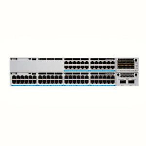 NEW ORIGINAL Cis C9300 24 Ports Modular Uplinks UPOE Network Switch C9300-24U-A