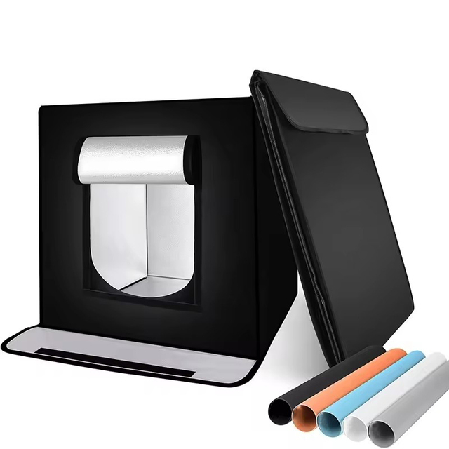 Hotsale Portable 40cm Photo Studio Light Box Mini Photo Shooting for Softbox with Backdrops Kit for Photography