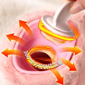 Bouteille d'eau chaude longue et réutilisable en PVC anti-explosion de 2000 ml, chauffe-mains d'hiver avec couvercle amovible – Tendance et Sûre - Product Image 4