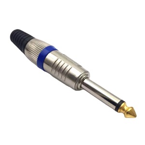 Enchufe <span class=keywords><strong>mono</strong></span> de doble núcleo de metal, micrófono, amplificador, enchufe de consola de mezcla de audio - Product Image 4