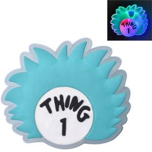 Nouveau produit cartoon <span class=keywords><strong>shrek</strong></span> charms de chaussures breloques led breloques sheo lumineuses personnalisées avec interrupteur - Product Image 5