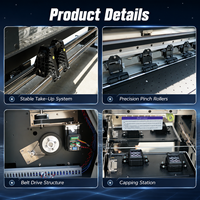 Máquina de Impresión Digital por Sublimación Industrial Automática Nueva de 1800 mm con Doble Cabezal I3200 A1 para Ropa, Ropa Deportiva y Textiles