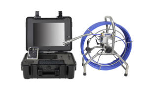 Câmera de inspeção de drenagem de esgoto, 28mm cabeça 9 polegadas tft monitor 60m cabo de inspeção de tubo com localizador de 512hz - Product Image 4