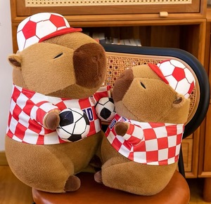 Peluche de Capibara Festivo - Capibara de Peluche con Temática de Feliz Cumpleaños con Relleno de Algodón PP Unisex para Celebraciones - Product Image 6