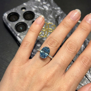 Premium Platinum Diamond Band Prong Set IGI Certified Smooth Polished Finish Elegant Wedding <b>Ring</b> for Daily Wear - Product Image 3