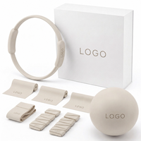 Anneau de Pilates en silicone, anneau auxiliaire de yoga et de fitness, équipement d'exercice, vente en gros, fourniture directe d'usine