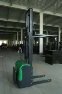 SHOUWO Forklift Truck 2 Ton 2000kg 3m 3000mm 1.5ton 1500kg Semi Electric Pallet Stacker