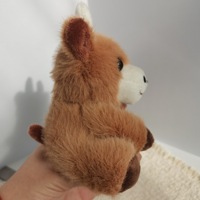 Porte-clés en peluche Vache des Highlands écossaise, Mini animal en peluche, Breloque de sac, Anneau porte-clés