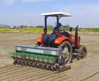 10 rangées Paddy Planteur Semoir Semoir Semoir Machine Paddy Riz Direct Semoir Machine