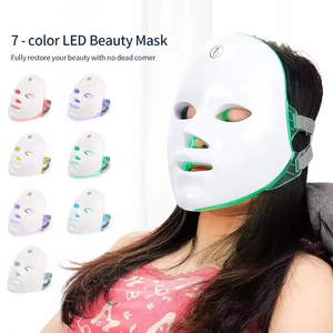 หน้ากากซิลิโคน LED บำบัดแสงสำหรับความงาม เครื่อง PDT LED บำบัดแสงสำหรับดูแลผิวหน้า 7 สี - Product Image 2