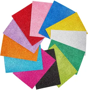 各种颜色闪光EVA泡沫板软EVA海绵纸儿童工艺DIY