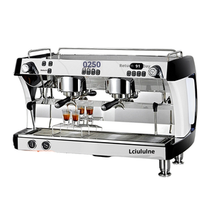 Cafetera Espresso Semiautomática Gemile CRM3201, Bomba de Doble Cabezal Comercial, Cafetería, <span class=keywords><strong>Comercio</strong></span> Exterior - Product Image 1