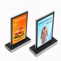 Kiosque d'affichage numérique Android tout-en-un à double écran tactile 10,1 pouces avec PoE pour gares de transport - Vente en gros