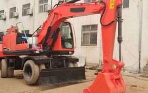 รถขุดกำลังสูง 15 ตัน รถขุดล้อยาง DX150 เครื่องจักรงานดิน - Product Image 2