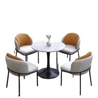 Ensemble de mobilier de restaurant de qualité fiable, nouveau design, table et chaises de restaurant, mobilier de café, table et chaises de banquette