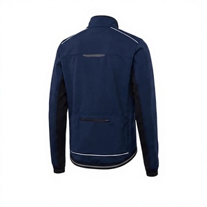 Chaqueta de Ciclismo de Invierno Oree Retail Personalizada con Logotipo Frontal, de Softshell, Spandex, Térmica, Reflectante, Impermeable, Cortavientos, de Manga Larga para Hombre - Product Image 2
