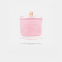 Diffuseur de parfum de luxe scintillant 100 ml sans flamme, bouteille d'huile aromatique en verre carré, décoration parfumée pour la maison, salon et hôtel