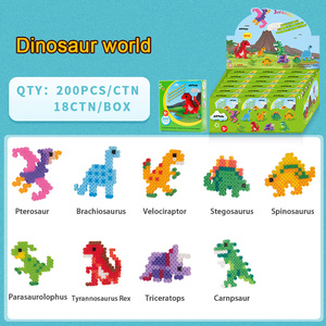Ensemble de jouets <span class=keywords><strong>dinosaures</strong></span> Artkal <span class=keywords><strong>2022</strong></span> en promotion, kit de fabrication de perles à fusionner Perler de 5 mm, animaux pour enfants - Product Image 3