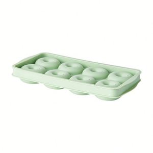 Moule à glaçons en silicone alimentaire à 8 cavités, motif fleur d'amour, rond, facile à remplir, pour congélation rapide, grande taille - Product Image 6