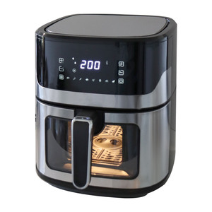 En Existencia, <span class=keywords><strong>Freidora</strong></span> <span class=keywords><strong>de</strong></span> <span class=keywords><strong>Aire</strong></span> Digital Silver Crest <span class=keywords><strong>de</strong></span> 4.5L, 5L, 8L, Horno Eléctrico Profundo <span class=keywords><strong>de</strong></span> 6L, Video Incluido, <span class=keywords><strong>2023</strong></span> - Product Image 3
