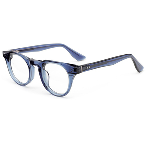 Gafas de Acetato Redondas Retro de Diseño de Lujo 3306, Monturas Ópticas de Acetato Hechas a Mano Unisex - Product Image 6