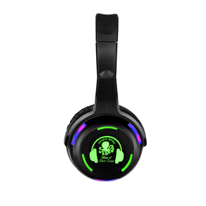 Auriculares Inalámbricos Silenciosos con Cancelación de Ruido, Carga Tipo C, Iluminación RGB, Control por Botones, Sonido Estéreo para Deportes y Fiestas - Product Image 1