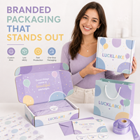 Boîtes cadeaux en carton ondulé personnalisées pour bébés, enfants, jouets, vêtements, biberons, sucettes