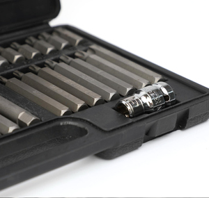 40 Pcs 6150CRV 1/2 3/8 Inch Drive Adaptor <strong>Torx</strong> Star Hex Spline Socket <strong>Bit</strong> <strong>Set</strong> - Product Image 6