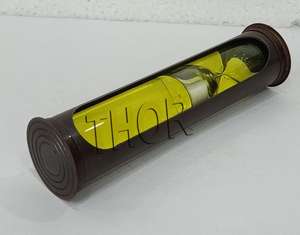 Minuterie de sable Antique électrique, sablier Maritime noir, horloge de gestion, en verre aluminium, décoration, cadeau - Product Image 4