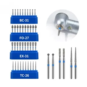デンタルダイヤモンドバーFG消耗品材料高速ハンドピースアクセサリードリルバーダイヤモンドデンタルバー