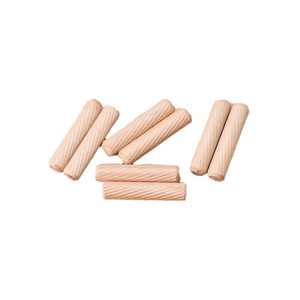 Chevilles rondes en bois JIUFA 6x30 6x40 8x30 8x40mm, connecteurs de meubles, accessoires de quincaillerie - Product Image 1