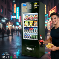 Distributeur automatique de boissons RUNYANG personnalisé, intelligent, sans personnel, pour boissons gazeuses, en plein air, pour aliments et boissons