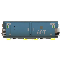 OEM Véhicule à Guidage Automatisé (AGV) de 60 Tonnes pour Charges Lourdes, Navigation Laser SLAM, Robot de Manutention de Conteneurs, Chariot de Transfert Magnétique