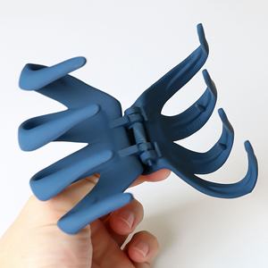 Pinzas para el Cabello de PC Irrompibles de 8 cm, Pinzas de Cangrejo Extra Grandes, Pinzas para el Cabello de Pulpo Esmeriladas con Mandíbula Grande, Pinzas para el Cabello de <span class=keywords><strong>Goma</strong></span> Mate - Product Image 6