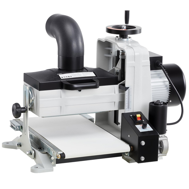 Electric Benchtop Drum Sander-DIY Woodworking Polishing Variable Speed Conveyor Belt for Cabinet Making Furniture Finishing