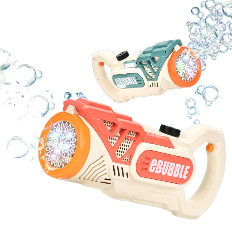 39 fori elettrico Bubble Blower pistola giocattoli automatico soffiatore macchina giocattoli per bambini estate all'aperto acqua sapone giocattolo