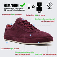 Fabricant de baskets LANCI, vente en gros de chaussures en daim de luxe pour hommes, baskets de haute qualité pour hommes, baskets personnalisées, baskets avec logo personnalisé