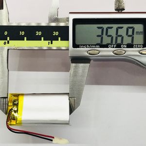 Precio bajo 3,7 V 7,4 v lipo 602035 Li-Ion 400mah batería de polímero recargable de sonido y auriculares bluetooth - Product Image 4