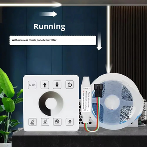 แผงควบคุมระบบสัมผัสแบบ WS2816 24V 8มม. 360LED น้ำไหลแถบไฟ LED แบบยืดหยุ่น - Product Image 4