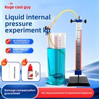 Metal Liquid Pressure Gauge for Junior High School Physics Internal Pressure Experiment Mechanics