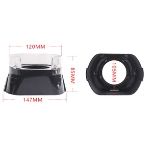 Factory Price New 3 Inch I7 Car <b>Projector</b> Lens Shrouds Cover for Atuo <b>Light</b> Shrouds White Colors Car Accessories - Product Image 5