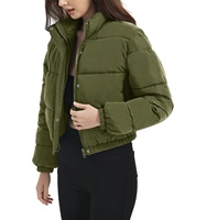 Chaqueta de Plumón Personalizada OEM 2024 de Alta Calidad para Mujer, Impermeable, Transpirable, Bordada, Estilo Burbuja, Talla Grande para Invierno