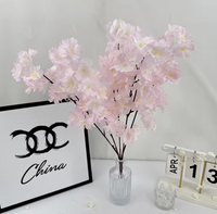 Lot de fleurs de cerisier LUYI en deux couches complètes pour diverses décorations de Noël et de remise de diplômes